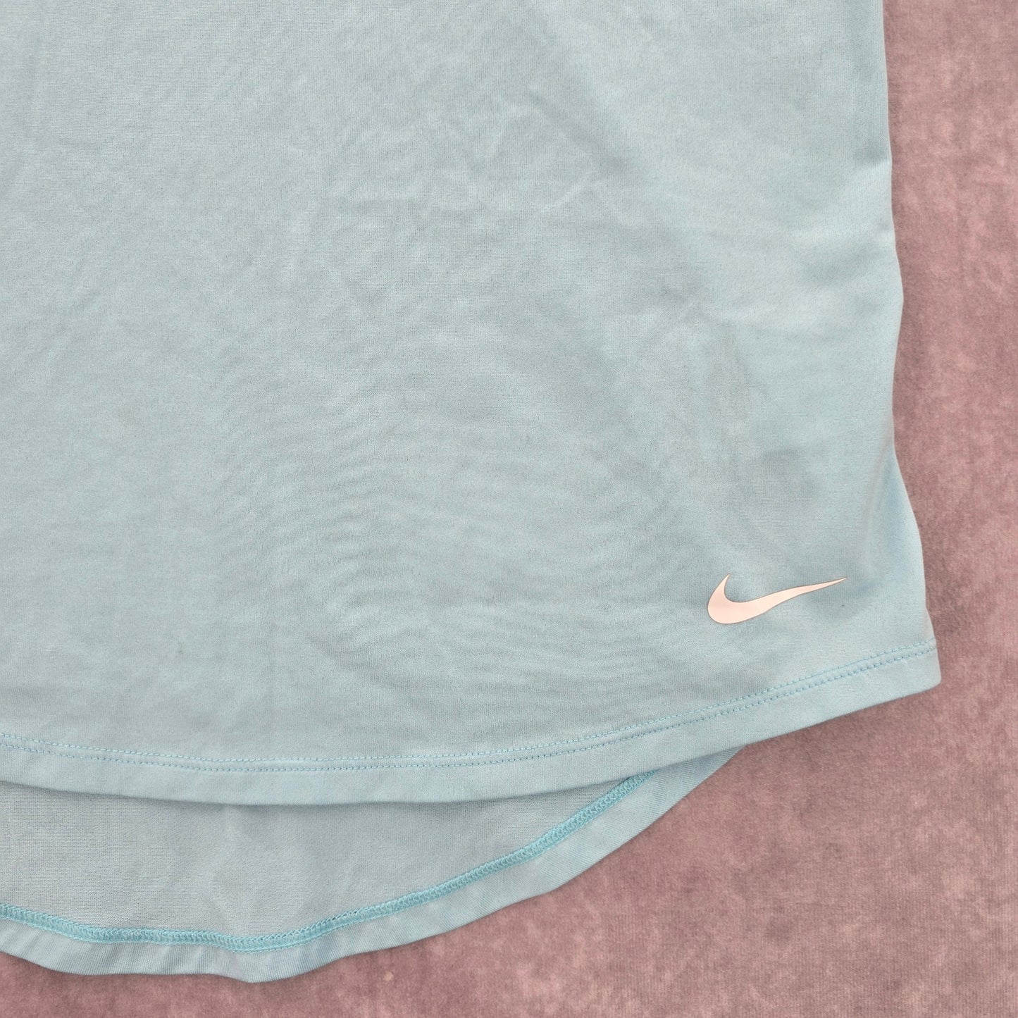 Nike Dri Fit Blue Racerback Athletic Active Sports Tank Top Small