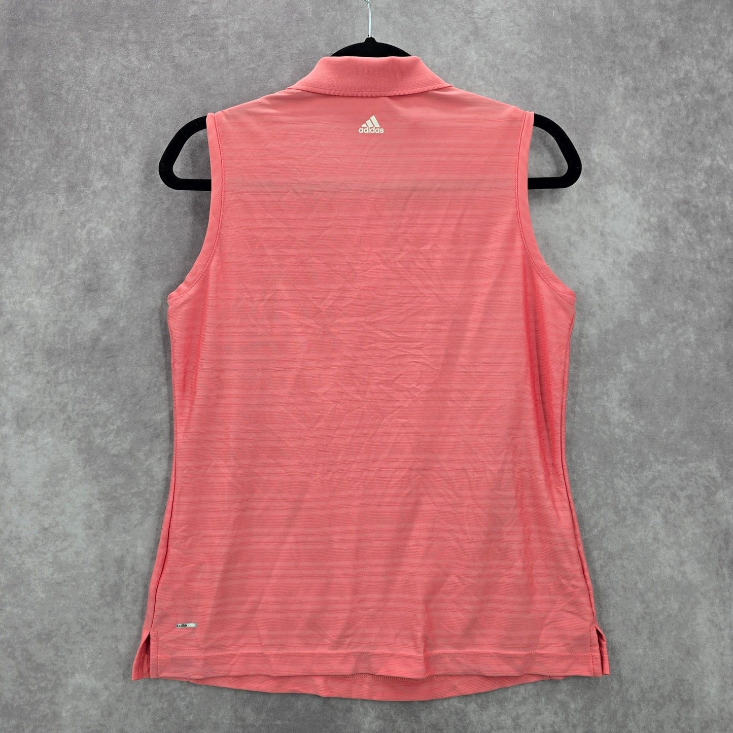 Adidas Pink Flamingo Clima Cool Golf Sports Active Sleeveless Shirt Top M Medium