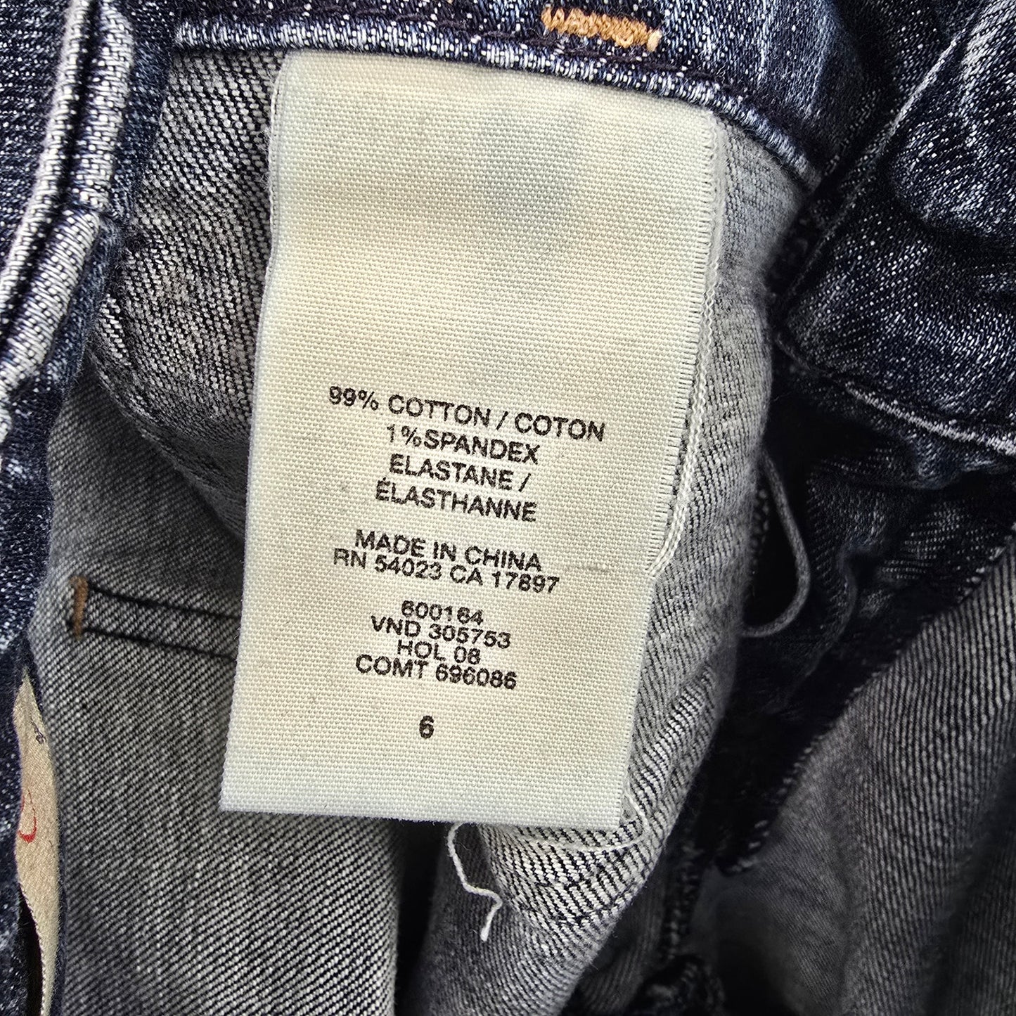 Gap Limited Edition Blue Denim Flare Wide Jeans Y2K Retro Pants Bottoms 6