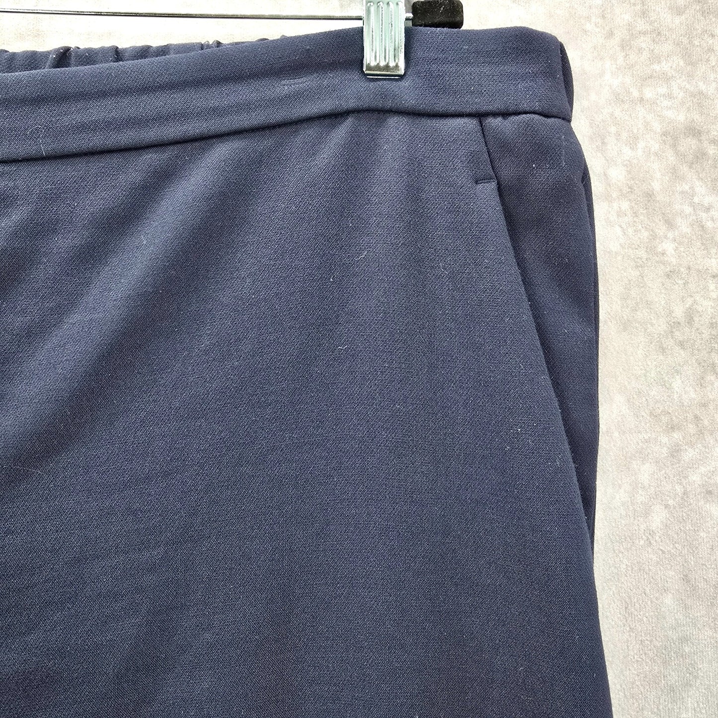 Old Navy Blue Wide Leg Bootcut Pants Bottoms Classic Executive Trousers Plus 20