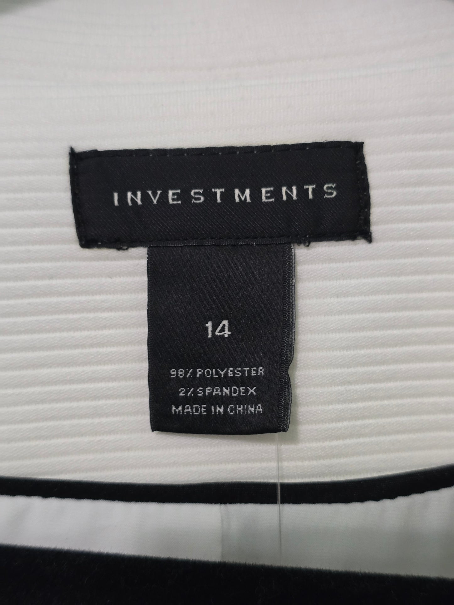White Blazer Coat Investments Striped Preppy Minimalist Derby Wedding Plus 14
