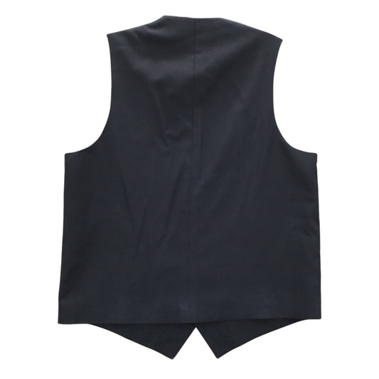 Murphy & Hartelius Blue 5 Button Point Waistcoat Formal Tuxedo Suit Vest 38R