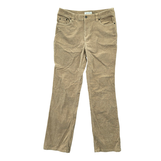 Ribbed 90s Corduroy Y2K Vintage Straight Leg Tan Leg Cotton Bella Elena Pants 10