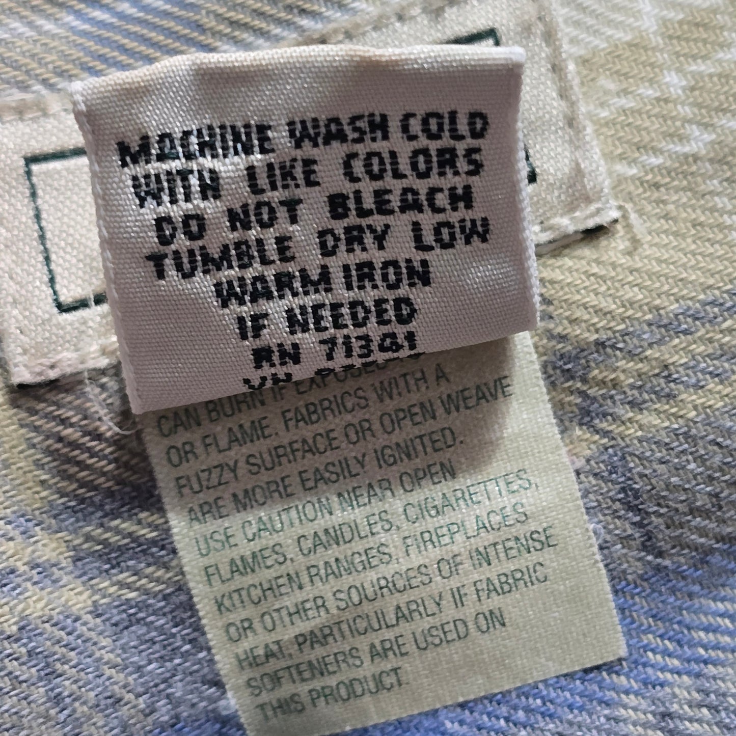 Gray Y2K Vintage L.L. Bean Plaid Button Punk Shirt Elena 90s Grunge Bella Top XL