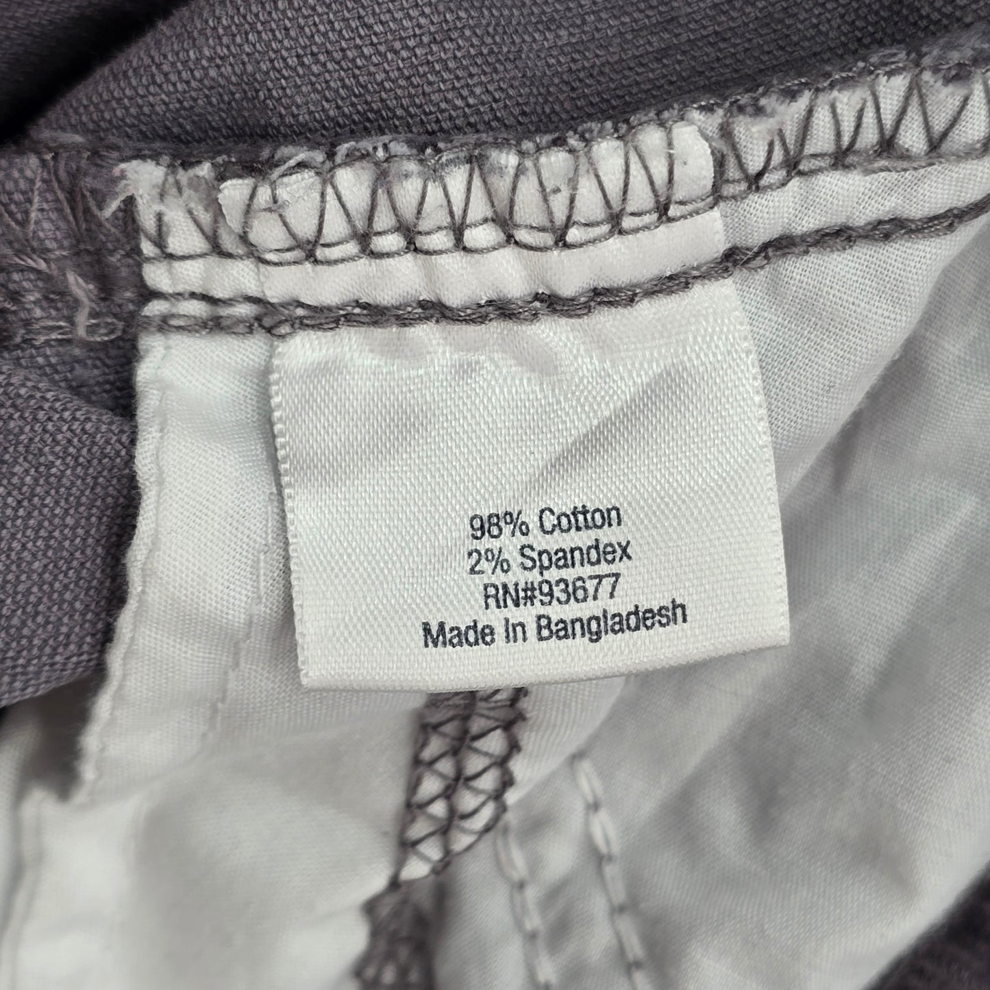 Gray Ribbed 90s Corduroy Y2K Vintage Tapered Straight Leg Cotton Bella Pants 6