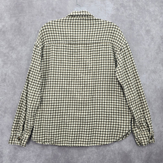 Hollister Checkered Y2K Vintage Button Up Flannel Plaid Skater Punk Shirt XS