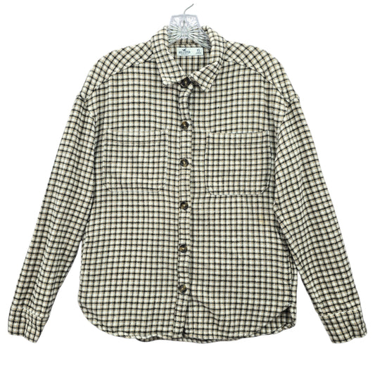 Hollister Checkered Y2K Vintage Button Up Flannel Plaid Skater Punk Shirt XS