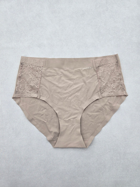 Lace Cream Panty Lace Dainty Whimsy Sexy Goth Fairy Coquette Bridal Large