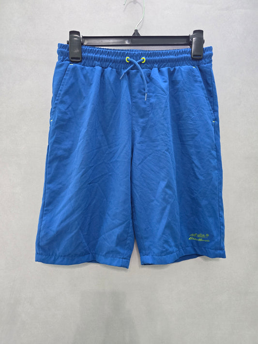 Blue Board Shorts Swim Trunks Boys Eddie Bauer 14/16 Large