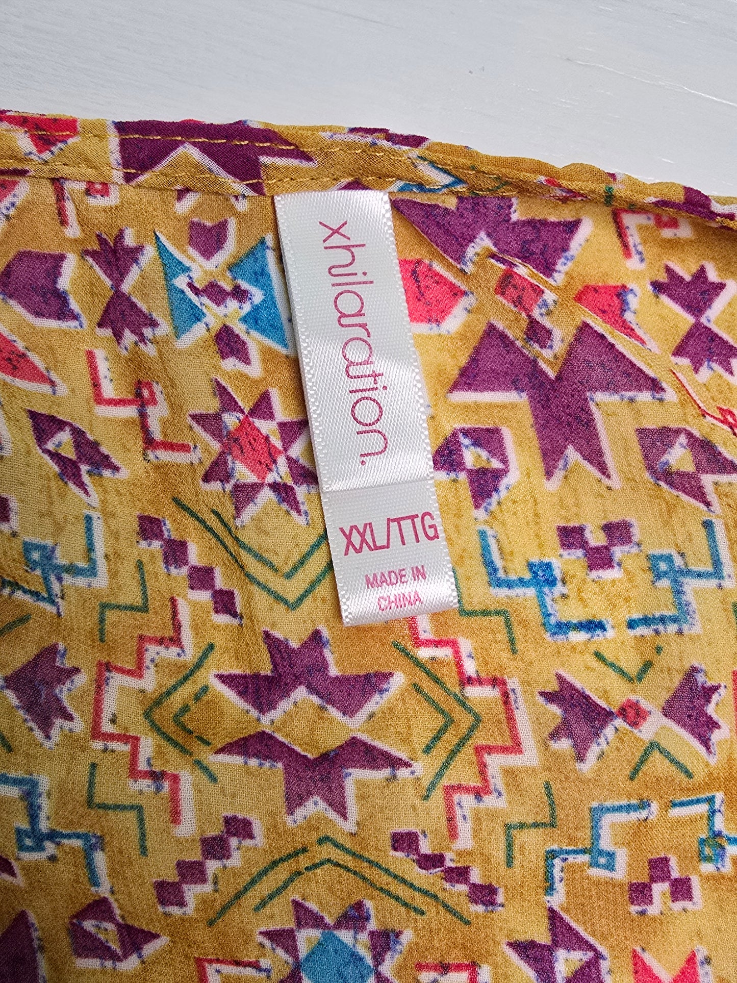 Floral Boho Fairy Coquette Indie Whimsygoth VTG Cottagecore Wrap Kimono Top XXL