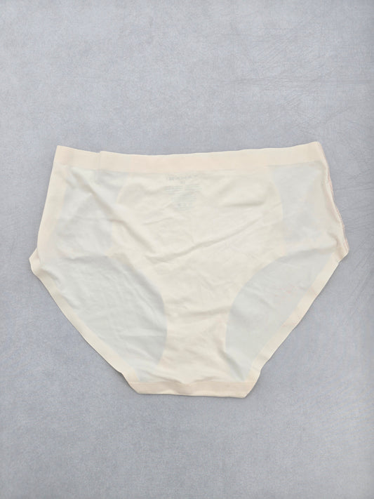 Tahari Blush Lace Dainty Whimsy Boho Goth Fairy Coquette Bridal Panties Large