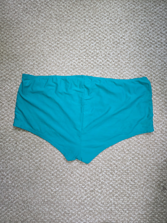 Catalina Green Swimsuit Beach Resort Vacation Bikini Bottoms Plus 3X 22W 24W