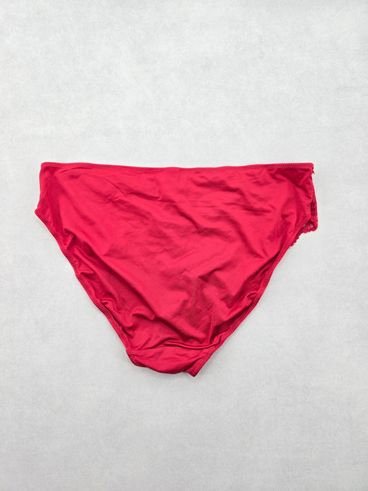 Lace Red Panty Lace Dainty Whimsy Sexy Goth Fairy Coquette Bridal Large 44/46