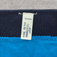 Aerie Blue Stripe Bikini Bottoms Swimwear Medium