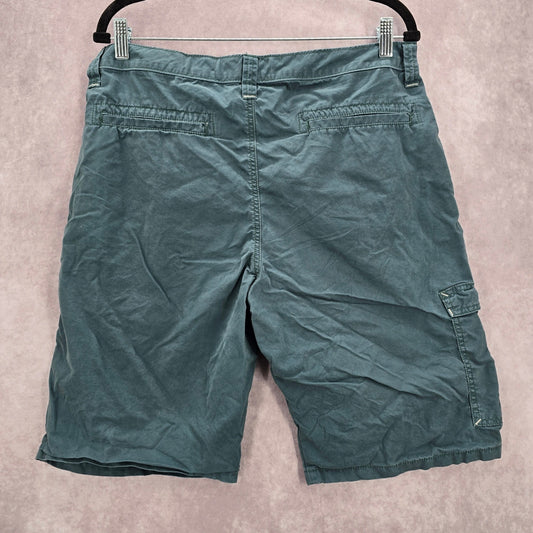 Wrangler Jeans Co Performance Series Green Cargo 5 Pocket Shorts VTG Mens LRG 33