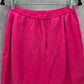 Donna Morgan Pink Pencil Knee Length Linen Boho Vintage Whimsy Skirt M Medium 10