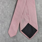 Bruno Pirttelli Pink Gray Polka Dot Geometric 100% Silk Men's Neck Tie