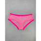 Pink Lace Floral Bow Cute Romantic George Panties Large 14