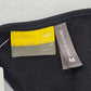 LA Hearts Black Cutout Tie Padded Swim Sports Bra Beach Bikini Top M Medium