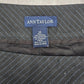 Ann Taylor Navy Blue Stripe Vintage Flare Knee Length Executive Skirt Plus 14