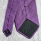 Jos. A. Bank Purple Black Solid Executive 100% Silk Italy Men's Neck Tie