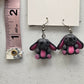 Gray Elephant Floppy Ears Dangle Hook Earrings Boho Fashion Jewelry