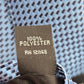 Jones New York Blue Silver Geometric Stripe 100% Polyester Men's Neck Tie NWOT