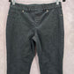 Faded Glory Black Skinny Pullon Jeggings Straight Cotton Stretch M Medium 10