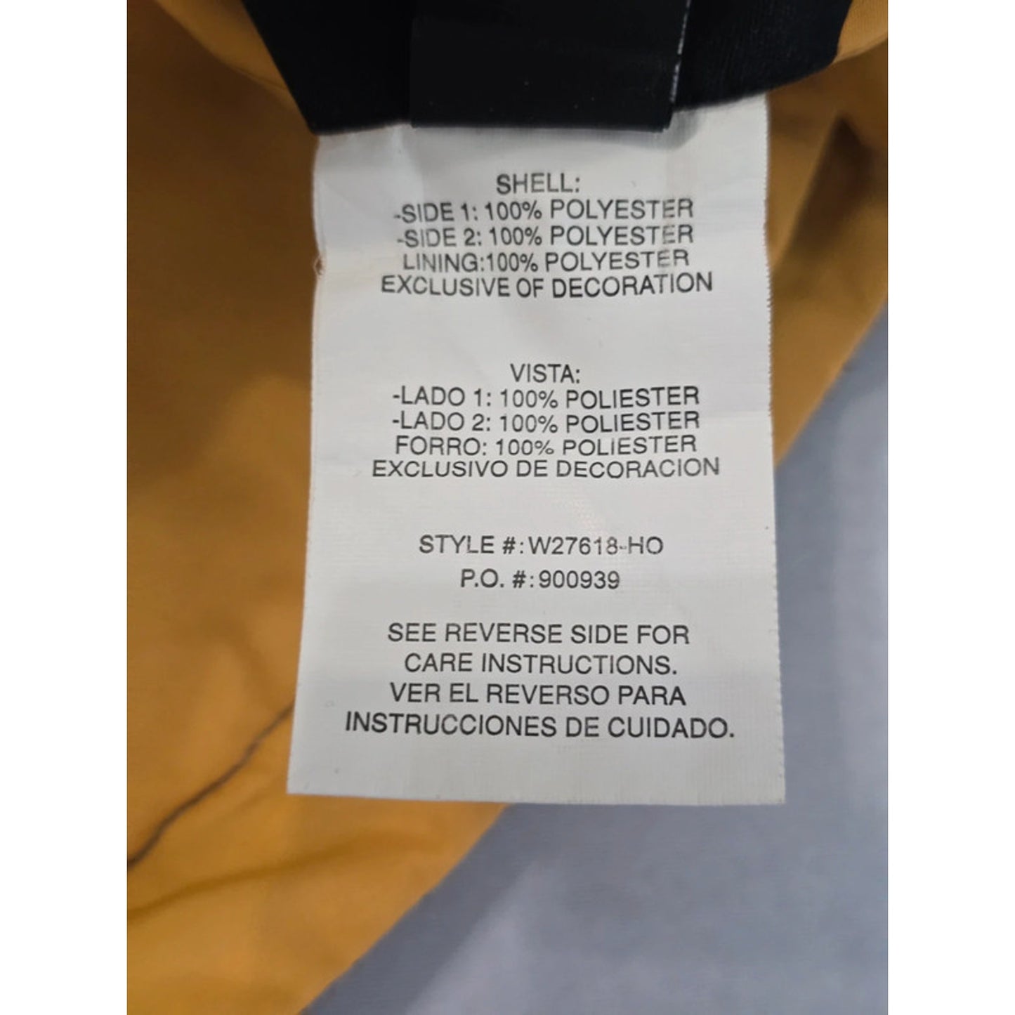 Weathertamer Yellow Reversible Hodded Outdoor Windbreakers Jacket Baby Boys 12M