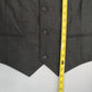 Gray 5 Button 2 Welt Pocket Waistcoat Formal Tuxedo Suit Vest Large 42R