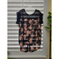 Live 4 Truth Black Floral Sheer Mermaid Tail Plus Size Top 1X
