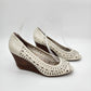 Kenneth Cole Reaction Chill 2 the Bone Cream White Woman's Shoe Size 7.5