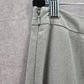 Metro Style Gray Midi Flare Western Boho Indie Y2k Skirt Plus 14