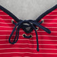 Baltex Red Stripe Padded Swimwear Tankini Tank Top Medium M 8