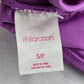 Xhilaration Purple Boho Crisscross Cutout Floral Bikini Bra Swim Top S Small