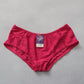 Queen Pink Lace Elastic Sexy Cheeky Flirty Intimates Ladies Underwear Medium