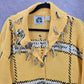 Storybook Knits Yellow Tassel Western Vintage Rhinestone Cotton Coat Jacket 3X