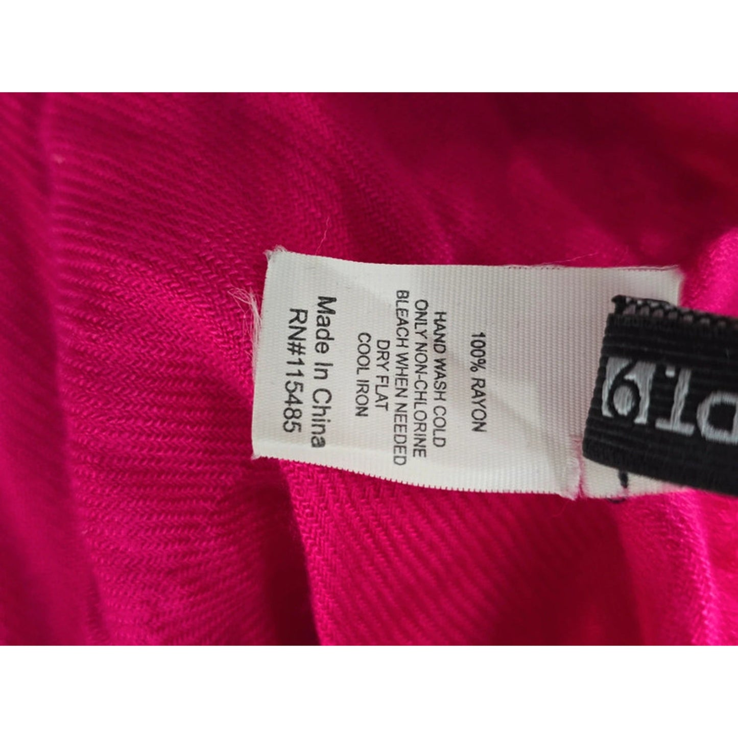 Pink Fringe Apt 9 Infinity Scarf OSFM