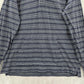 American Eagle Blue Premium Indigo Pullover Classic Stripe Hoodie XL Extra Large