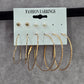 Gold Pearl Hoop Stud Swirl Heart Dangle Fashion Jewelry Earrings NWT JB2-24