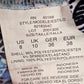 Blue Floral Ruffle Padded Swimwear Tankini Tank Top Medium M 8
