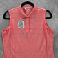 Adidas Pink Flamingo Clima Cool Golf Sports Active Sleeveless Shirt Top M Medium