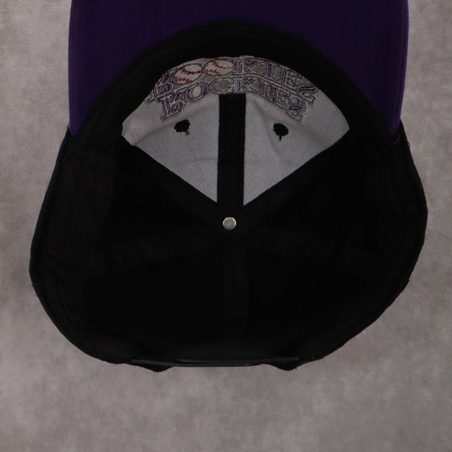 Toyota Rockies Rookies Kids Fan Club Black Snap Back Purple Baseball Cap Hat
