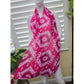 Charming Charlie Pink Tribal 90s Y2K Infinity Scarf OSFM