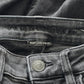 064. American Eagle Black Skinny Denim Stretch Pants Jeans Juniors Girls Size 0R