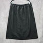 Just For Women Black Knee Length Executive Office Formal Belted Skirt Plus 18W