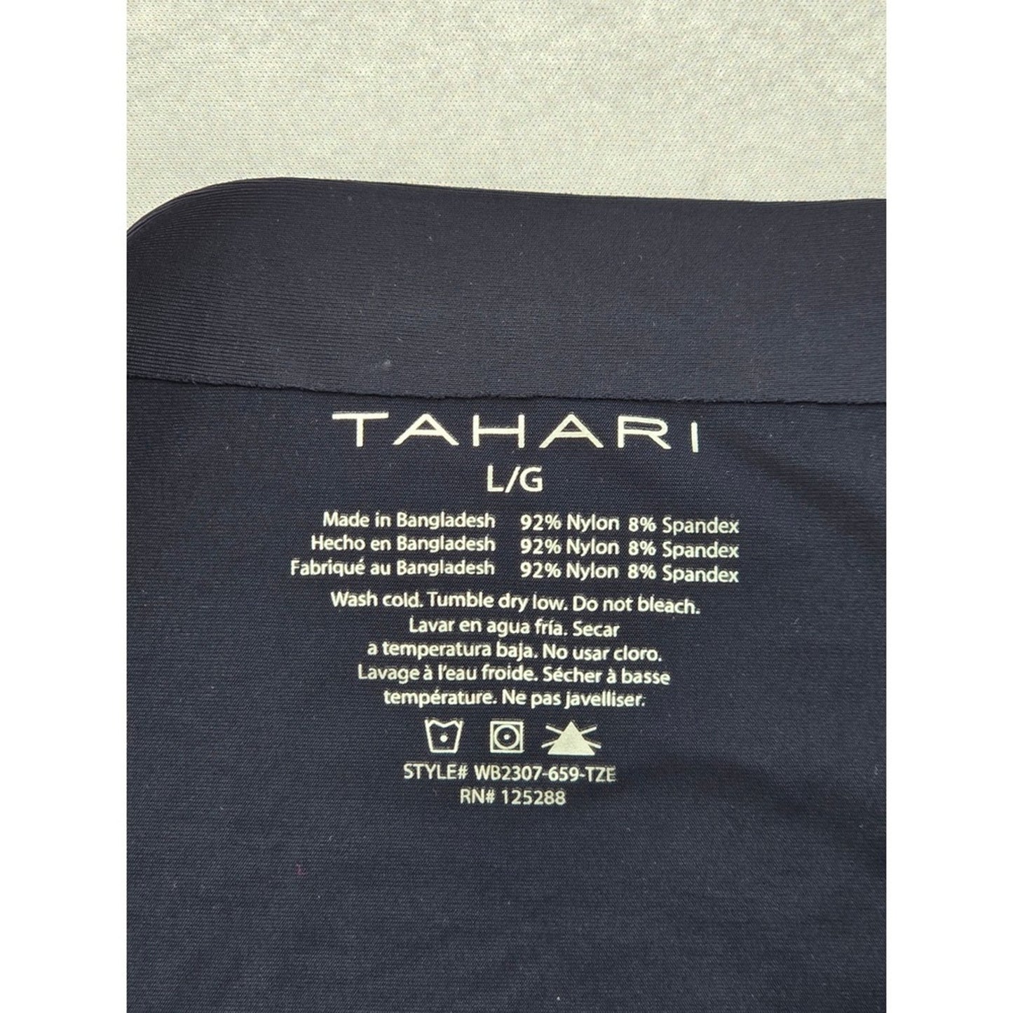 Navy Blue Tahari Soft Comfort Panites Large