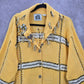 Storybook Knits Yellow Tassel Western Vintage Rhinestone Cotton Coat Jacket 3X