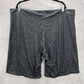 Catherines Black Sleep Intimates Stretch Compression Pants Shorts Plus 4X