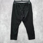 No Boundaries Black Crop Cotton Capri Stretch Pants Bottoms Leggings L Large
